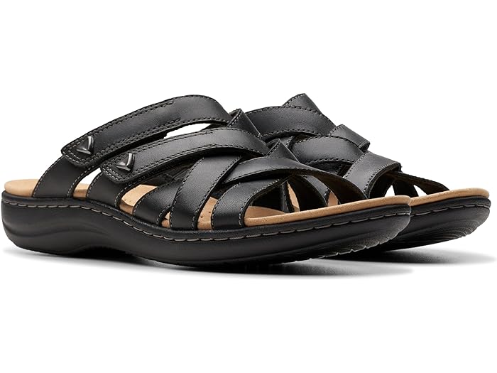 (取寄) クラークス サンダル レディース ローリアン バリ ブラック Clarks women Laurieann Bali Black Leather