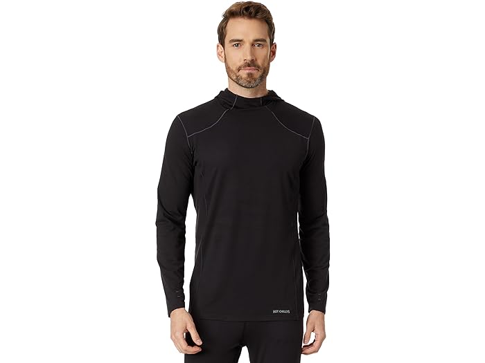 (取寄) ホットチリ メンズ クリマ-テック パーカー Hot Chillys men Clima-Tek Hoodie Black 23,880円