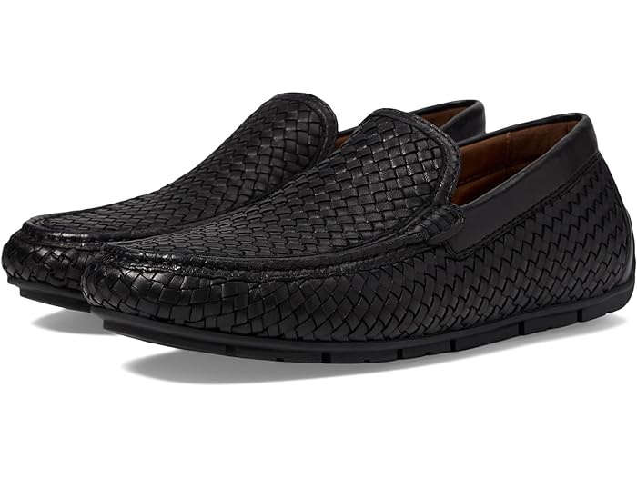 (取寄) ジョンストン&マーフィー コレクション メンズ ボールドウィン ウーブン ヴェニーシャン ドライバ Johnston & Murphy Collection men Baldwin Woven Venetian Driver Black