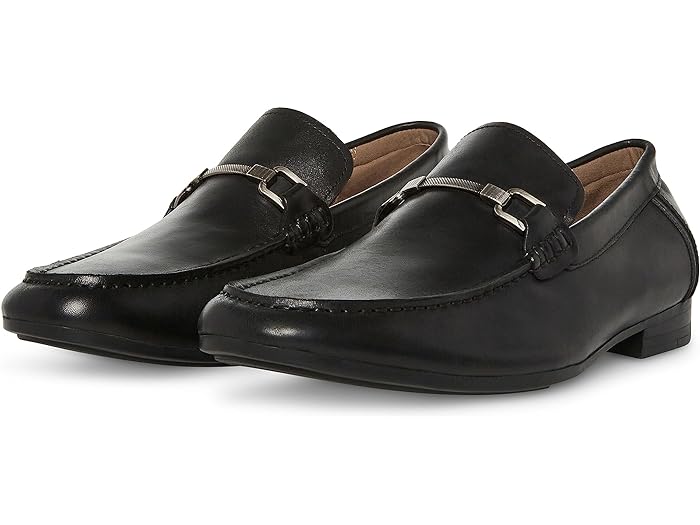 (取寄) スティーブマデン メンズ プライバシー シューズ 靴 Steve Madden men Privacy Black Leather