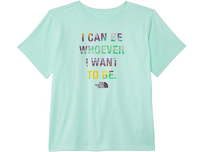 (取寄) ノースフェイス キッズ ガールズ ショート スリーブ グラフィック Tシャツ The North Face Kids girls Short Sleeve Graphic Tee Crater Aqua/IWD Graphic