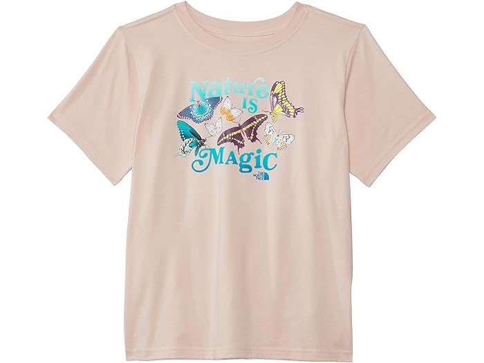 (取寄) ノースフェイス キッズ ガールズ ショート スリーブ グラフィック Tシャツ The North Face Kids girls Short Sleeve Graphic Tee Pink Moss/Nature Is Magic Graphic