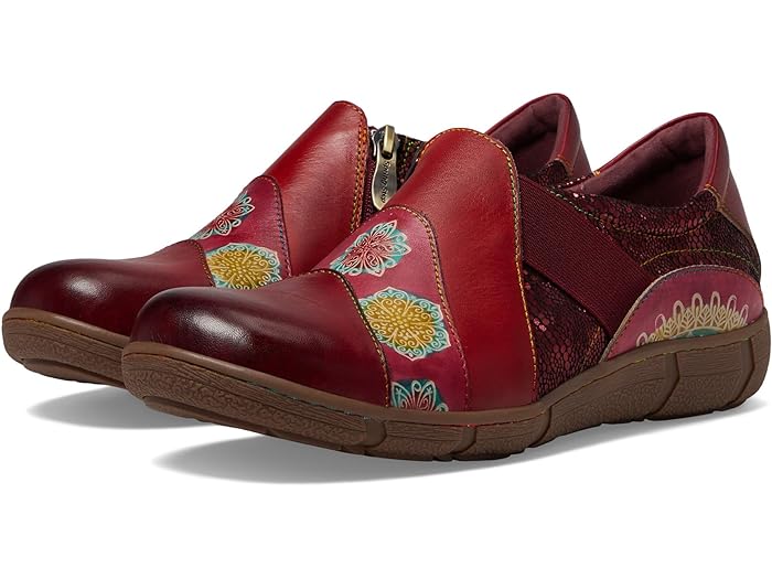 (取寄) ラルティストバイスプリングステップ レディース ラタ L'Artiste by Spring Step women Lata Cabernet Multi