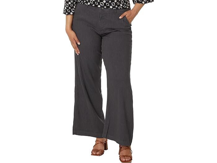 (取寄) カット フロム ザ クロス レディース メグ - ワイド レッグ パンツ KUT from the Kloth women Meg - Wide Leg Pant Charcoal