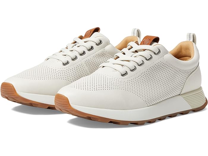 (取寄) ジョンストン&マーフィー メンズ キノン パーフェド ジョガー Johnston & Murphy men Kinnon Perfed Jogger White Full Grain