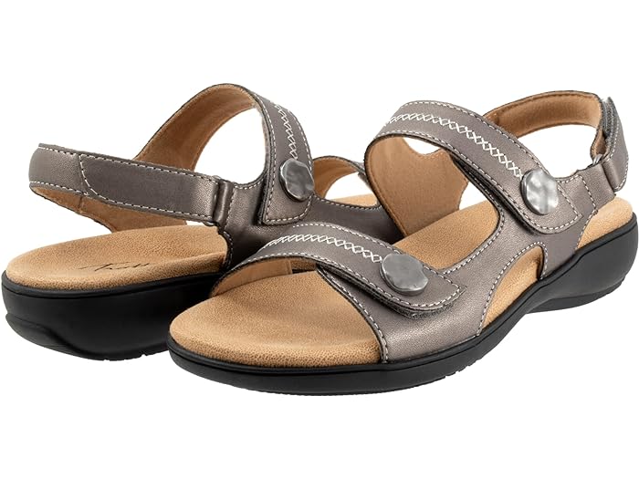 (取寄) トロッターズ レディース ロミ ステッチ Trotters women Romi Stitch Pewter