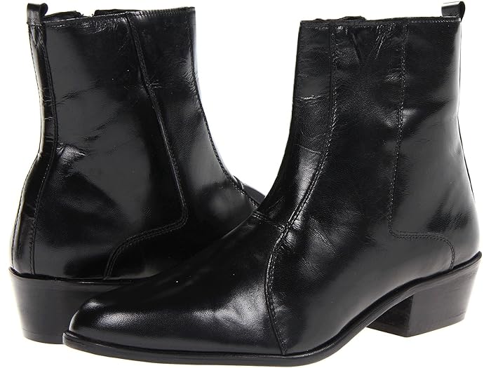 (取寄) ステイシー アダムス メンズ サントス プレーン トゥ サイド ジップ ブーツ Stacy Adams men Santos Plain Toe Side Zip Boot Black Leather 24,075円