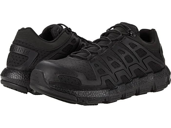 (取寄) ウルヴァリン メンズ レブ デュラショックス ウルトラスプリング オックスフォード カーボンマックス Wolverine men Rev Durashocks Ultraspring Oxford CarbonMAX Black画像