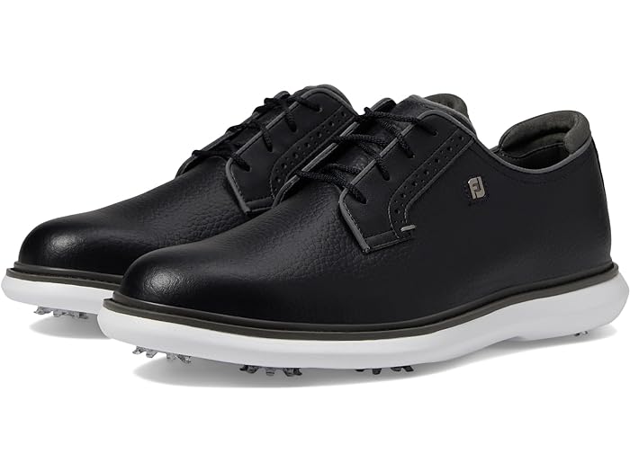 (取寄) フットジョイ ゴルフシューズ メンズ トラディションズ ブルシャー 大きいサイズ FJ FootJoy men Traditions Blucher Golf Shoes Black/White 35,042円