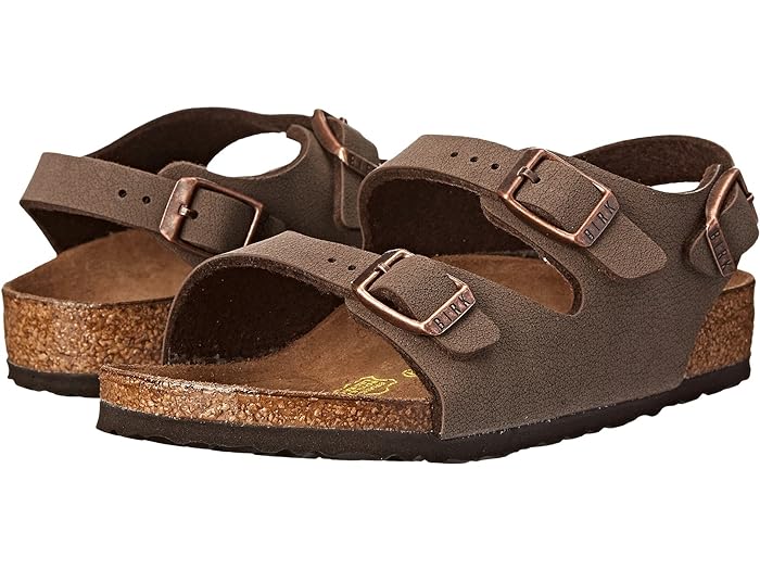 (取寄) ビルケンシュトック キッズ ガールズ ローマ (トドラー/リトル キッド/ビッグ キッド) Birkenstock Kids girls Roma (Toddler/Little Kid/Big Kid) Mocha Birkibuc