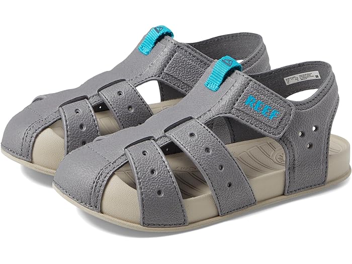 (取寄) リーフ キッズ ボーイズ キッズ ウォーター ビーチー (リトル キッド/ビッグ キッド) Reef Kids boys Kids Water Beachy (Little Kid/Big Kid) Oak/Grey/Aqua