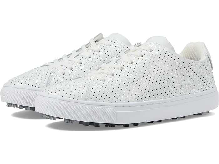 (取寄) ジーフォア レディース ウィメンズ ダーフ パフォレイティット レザー ゴルフシューズ GFORE women Women's Durf Perforated Leather Golf Shoes Snow