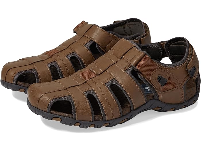 (取寄) ナン ブッシュ メンズ リオ ブラボー フィッシャーマン サンダル Nunn Bush men Rio Bravo Fisherman Sandal Tan