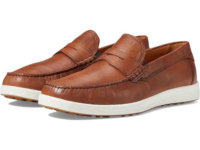 (取寄) エコー メンズ S ライト モック ペニー ローファー ECCO men S Lite Moc Penny Loafer Cognac