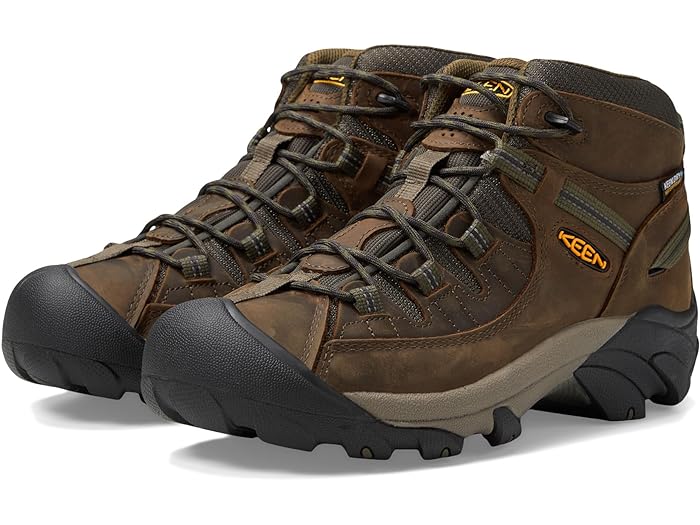 (取寄) キーン メンズ ターギー リ ミッド ウォータープルーフ KEEN men Targhee II Mid Waterproof Canteen/Dark Olive 36,030円