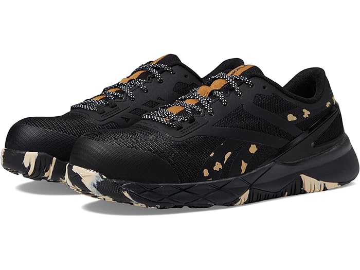 (取寄) リーボック ワーク レディース ナノフレックス Tr ワーク SD コンプ トゥ Reebok Work women Nanoflex TR Work SD Comp Toe Black/Camo/Brown