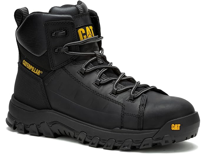 (取寄) キャタピラー メンズ スレッショルド リバウンド ウォータープルーフ ノン メタリック コンポジット トゥ Caterpillar men Threshold Rebound Waterproof Non Metallic Composite Toe Black
