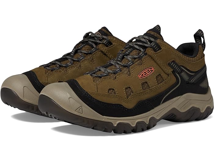(取寄) キーン メンズ ターギー Iv ベント KEEN men Targhee IV Vent Dark Olive/Gold Flame