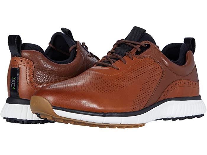 (取寄) ジョンストン&マーフィー メンズ ウォータープルーフ XC4 ゴルフ H1-ラックス ハイブリット スニーカー Johnston & Murphy men Waterproof XC4 Golf H1-Luxe Hybrid Sneaker Tan Waterproof Full Grain