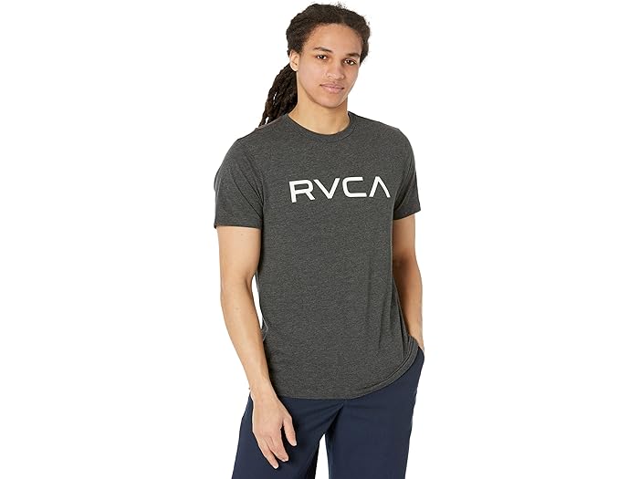 (取寄) ルーカ メンズ ビッグ ショート スリーブ ティー RVCA men Big Short Sleeve Tee Black/White