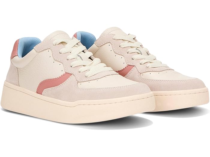 (取寄) ソルドス レディース ローマ スニーカー Soludos women Roma Sneaker White / Pink / Light Blue