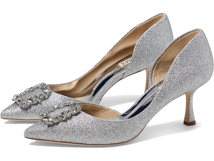 (取寄) バッジェリーミシュカ レディース ファビア リ Badgley Mischka women Fabia II Silver