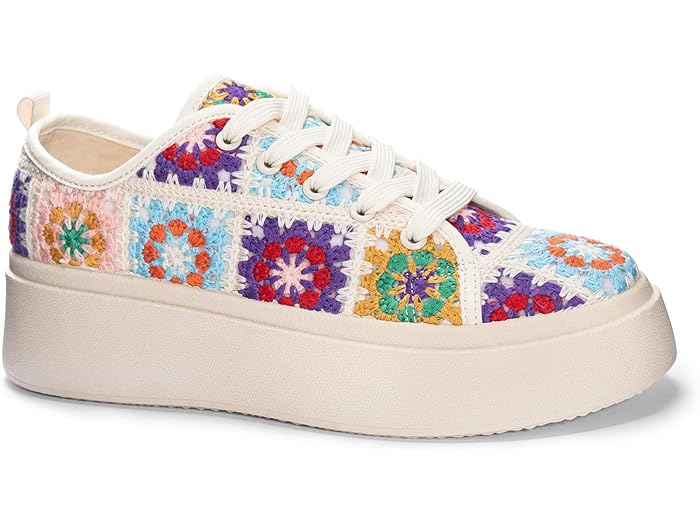 (取寄) ダーティランドリー レディース ランブリング クローシェ スニーカー Dirty Laundry women Rambling Crochet Sneakers Pink Multi