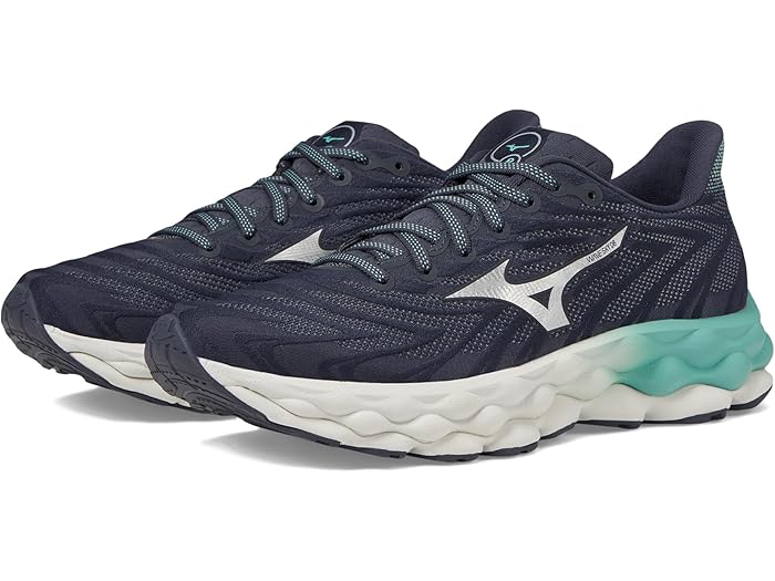 (取寄) ミズノ レディース ウェーブ スカイ 8 Mizuno women Wave Sky 8 India Ink/Silver