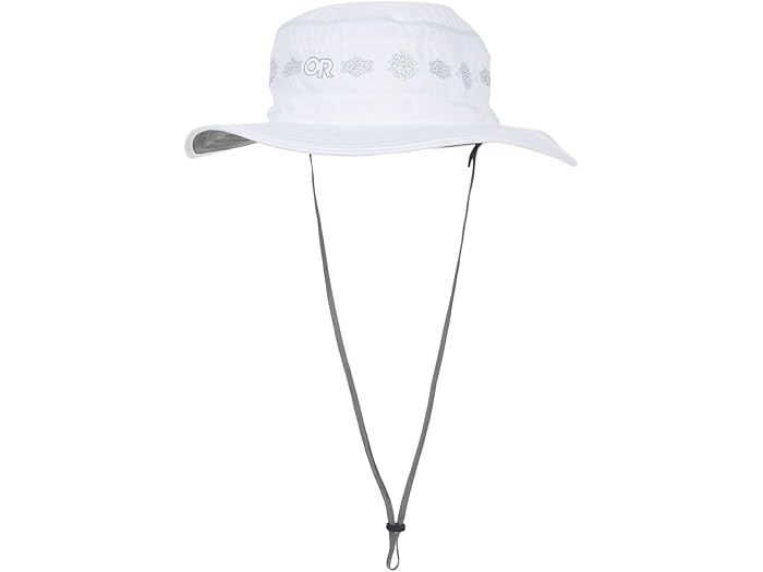 (取寄) アウトドア リサーチ レディース ソーラー ローラー サン ハット Outdoor Research women Solar Roller Sun Hat White/Rice Embroidery