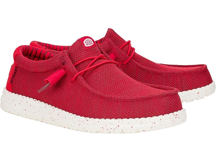 (取寄) ヘイ デュード メンズ ウォーリー ストレッチ ソックス Hey Dude men Wally Stretch Sox Red画像