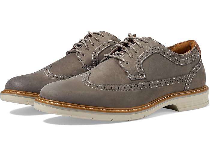 (取寄) フローシャイム メンズ ノーウォーク ウィングチップ オックスフォード Florsheim men Norwalk Wingtip Oxford Gray Nubuck