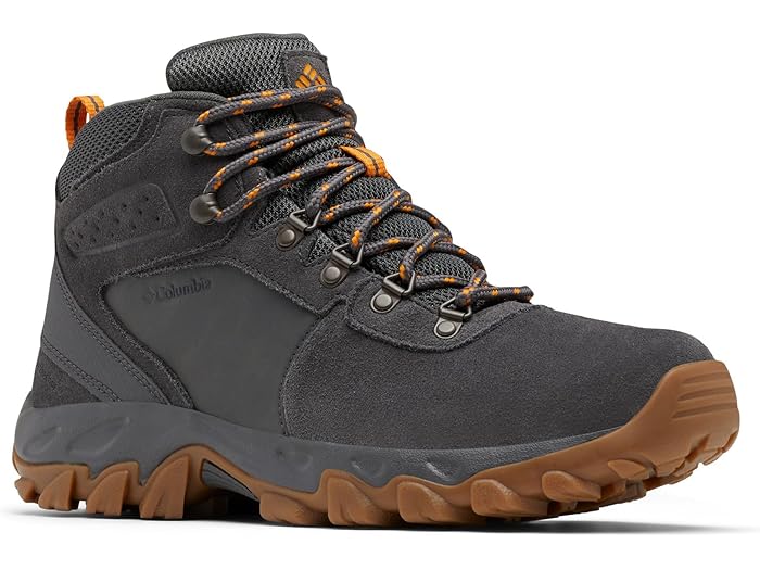 (取寄) コロンビア メンズ ニュートン リッジ プラス リ スエード ウォータープルーフ Columbia men Newton Ridge Plus II Suede Waterproof Dark Grey/Gold Amber