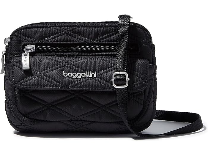 (取寄) バッガリーニ レディース モダン エブリウェア ミニ Baggallini women Modern Everywhere Mini Black Quilt