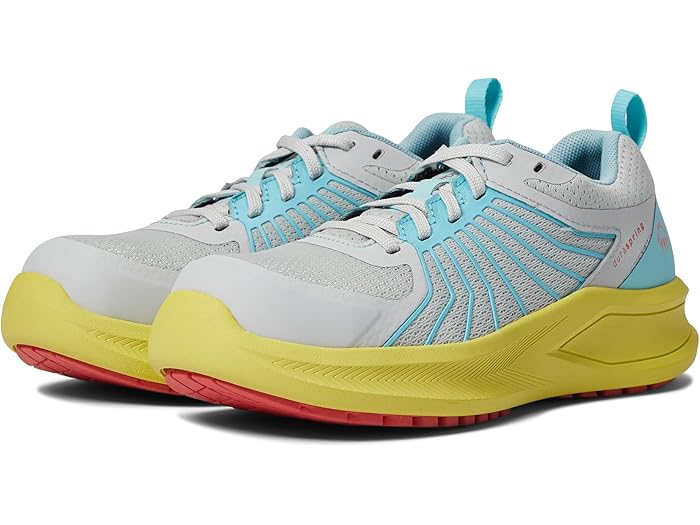 (取寄) ウルヴァリン レディース ボルト デュラソックス Wolverine women Wolverine Bolt Durashocks Grey/Yellow画像