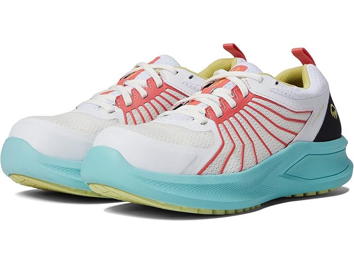 (取寄) ウルヴァリン レディース ボルト デュラソックス Wolverine women Bolt Durashocks White/Blue画像
