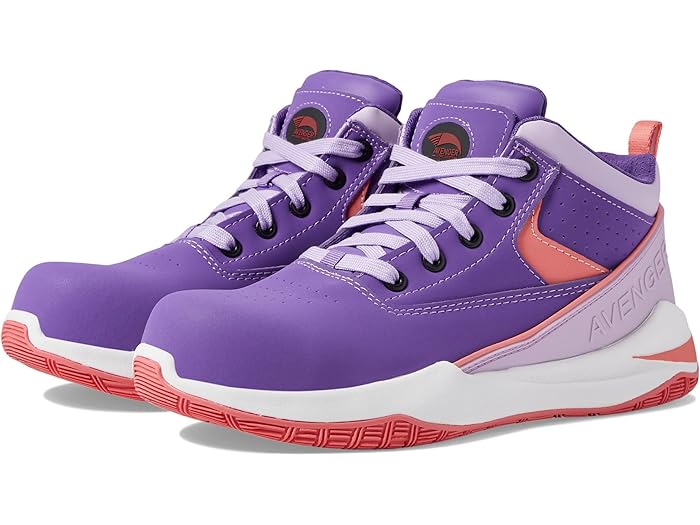 (取寄) アベンジャー ワークブーツ レディース リアクション Avenger Work Boots women Reaction Purple/Peach