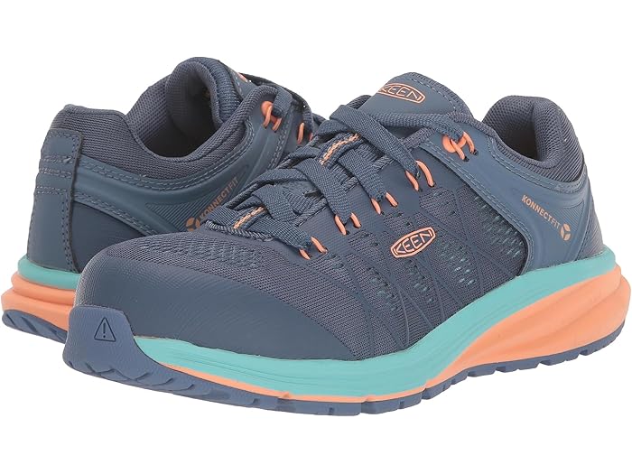(取寄) キーン ユーティリティ レディース ビスタ エナジー KEEN Utility women Vista Energy Moonlight Blue/Cantaloupe