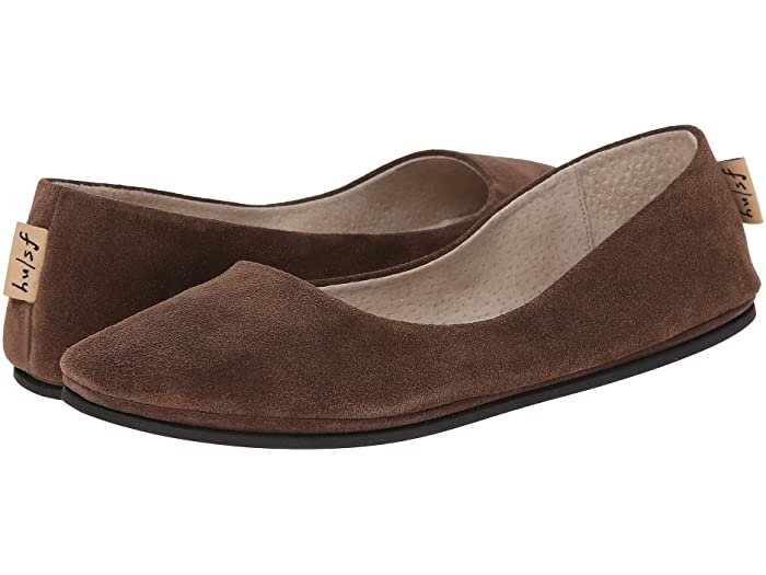 (取寄) フレンチ ソール レディース スループ フラッツ French Sole women Sloop Flat Chocolate Suede