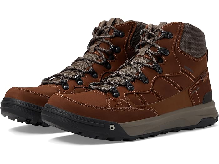 (取寄) オボズ メンズ バーク ミッド レザー B-ドライ Oboz men Burke Mid Leather B-Dry Grizzly