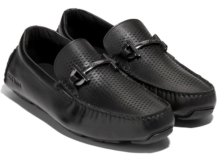 (取寄) コールハーン メンズ グランド レーザー ビット ドライバ Cole Haan men Grand Laser Bit Driver Black/Black