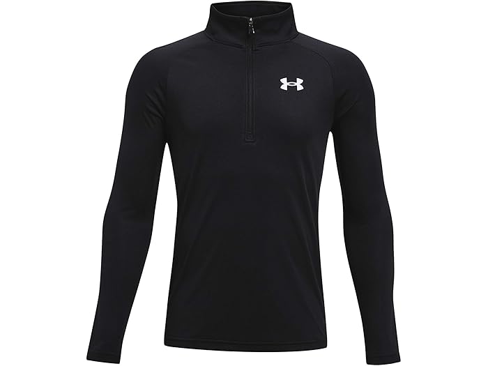 (取寄) アンダーアーマー キッズ ボーイズ テック 2.0 1/2 ジップ (ビッグ キッズ) Under Armour Kids boys Tech 2.0 1/2 Zip (Big Kids) Black/White