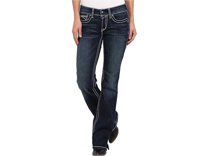 (取寄) アリアット レディース リアル ブーツカット Ariat women R.E.A.L. Bootcut Ocean