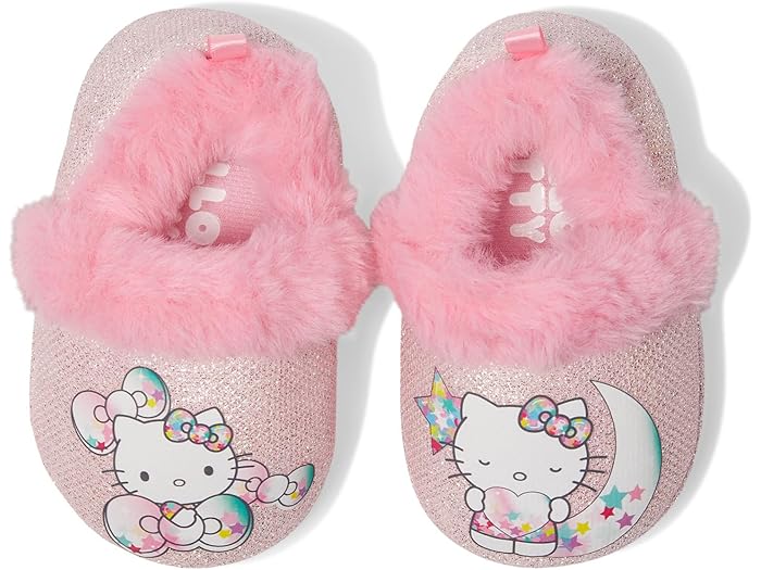 (取寄) ジョズモ ガールズ ハロー キティ スリッパ (リトル キッド/トドラー) Josmo girls Hello Kitty Slipper (Little Kid/Toddler) Pink