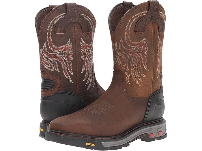 (取寄) ジャスティン メンズ ドリスコル スティール トゥ Justin men Driscoll Steel Toe Brown