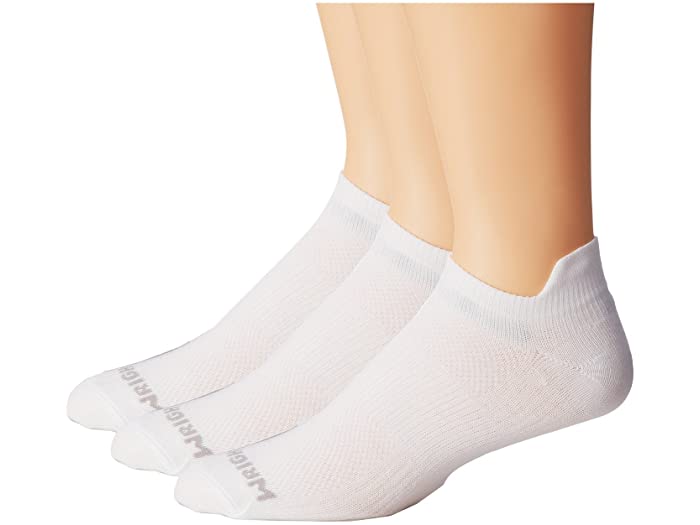 (取寄) ライトソック クールメッシュ Ii タブ 3 パック Wrightsock Coolmesh II Tab 3 Pack White