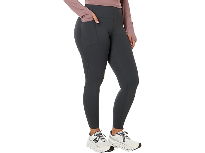 (取寄) フリーフライ レディース オール デイ 7/8 ポケット レギングス Free Fly women All Day 7/8 Pocket Leggings Black Sand