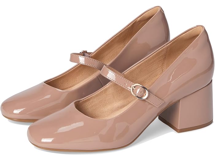 (取寄) ロックポート レディース ゼナ Rockport women Xena Medium Natural Patent