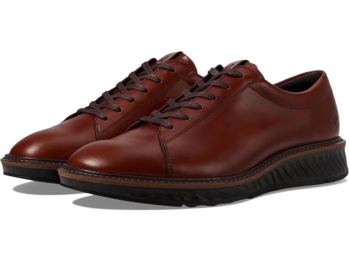 (取寄) エコー メンズ St.1 ハイブリット ラグジュアリー ドレス スニーカー ECCO men ST.1 Hybrid Luxury Dress Sneakers Cognac