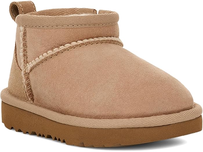(取寄) アグ キッズ キッズ クラシック ウルトラ ミニ (トドラー/リトル キッド) UGG Kids kids Classic Ultra Mini (Toddler/Little Kid) Sand