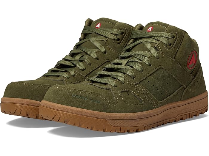 (取寄) エアウォークワーク メンズ モンゴ ミッド コンプ トゥ エー SR Airwalk Work men Mongo Mid Comp Toe EH SR Olive